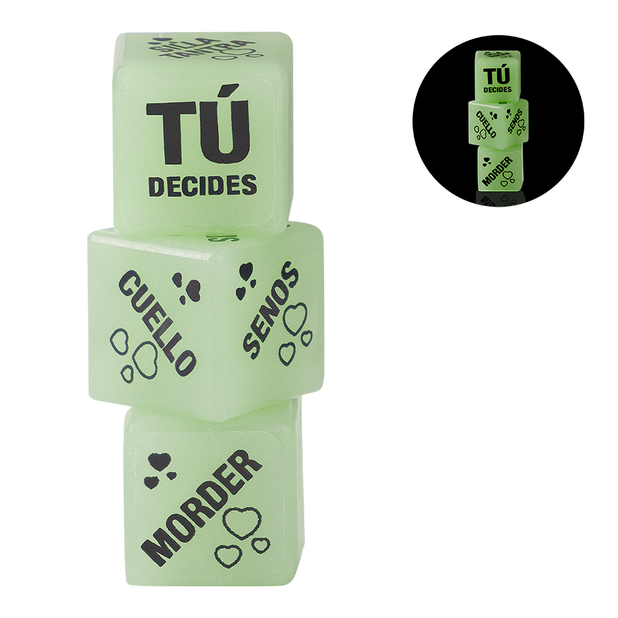 Dados Motel Luminosos X 3